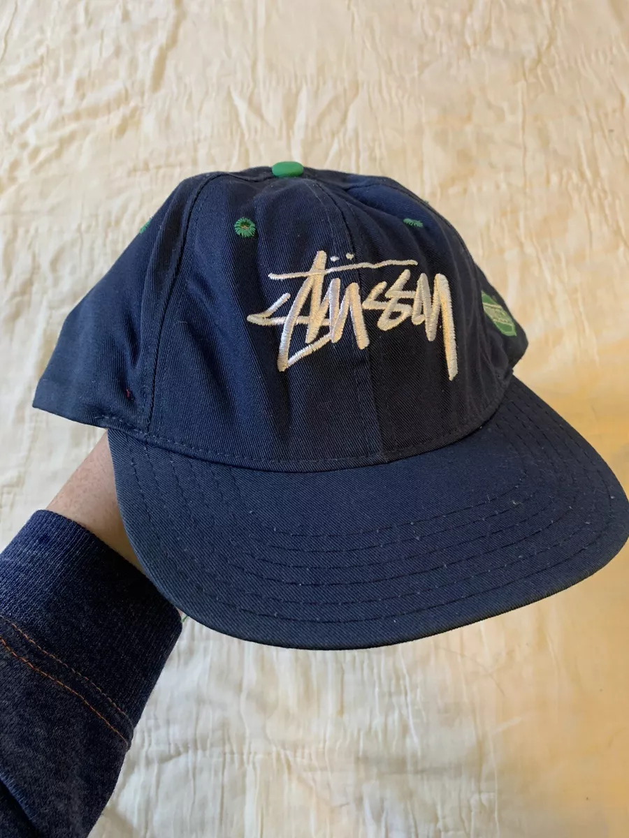 90s USA製 Old Stussy SS Logo Cap-