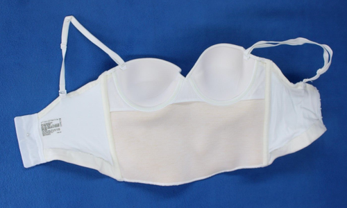 Gilligan & Omalley Underwire Padded Push Up Bustier Bra Size 34B #E4273 - Picture 3 of 4