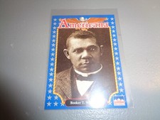 Booker T Washington 1992 Americana Starline Card #154