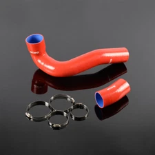 Fit For Land Rover Freelander 2 2.2 Diesel Silicone Intercooler Hose Kit Red
