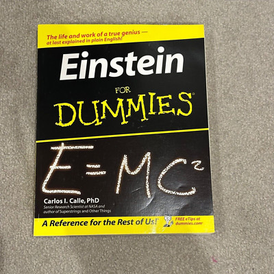 Einstein For Dummies by Carlos I. Calle (Paperback, 2005)