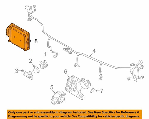 ACC Radar Adaptive Distance Cruise Sensor For AUDI Q2 Q3 VW Tiguan Skoda Seat - Picture 6 of 7