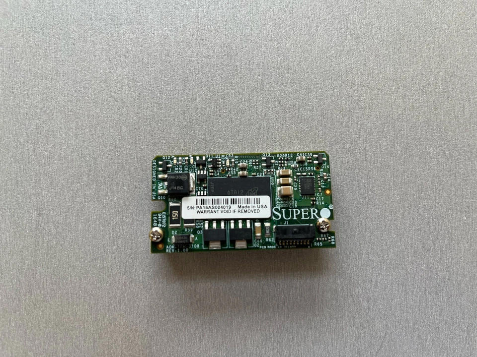 Supermicro BTR-TFM8G-LSICVM02 SuperCap/TFM for AOC-S3108L-H8ir AOM-S3108M-H8 SAS - Image 2 of 2