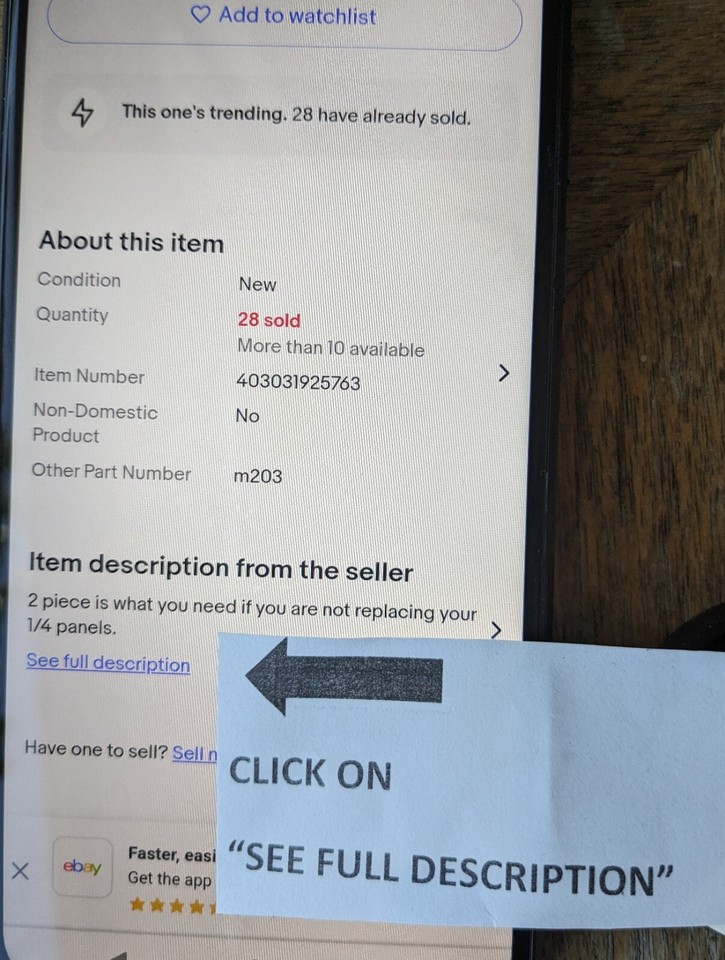 196869 Charger Grille Hardware Kit Concourse Style Grill Screw Nut