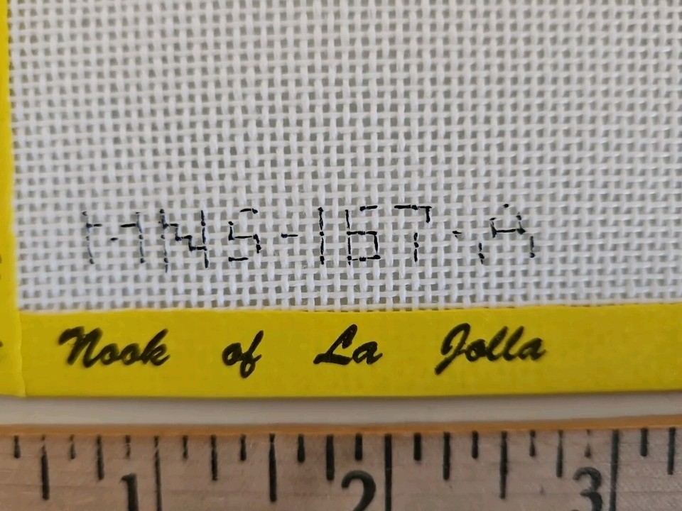 Renaissance Designs STARS MINI STOCKING 18 Count Handpainted