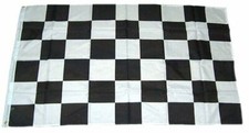 Fahne / Flagge Karo schwarz / wei&szlig; Start / Ziel 90 x 150 cm