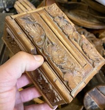 Boîte Cigarette Art Populaire Ancien Outil de Berger Alpes Pyrénées Haute Savoie