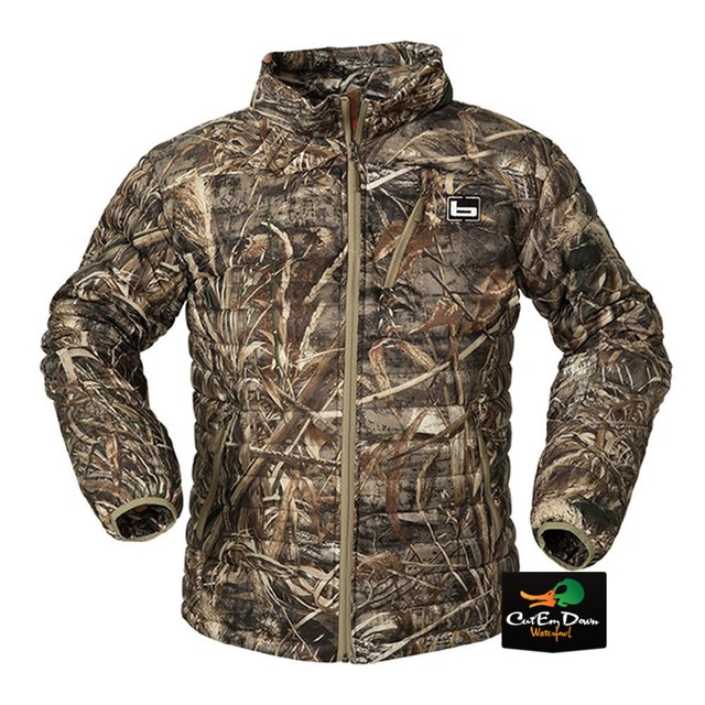 camo goose down jacket