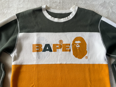 A Bathing Ape Bape Vintage Reversible BMX Long Sleeve | eBay