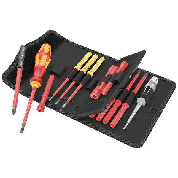 Wera 5006613001  Kraftform Kompakt VDE 18 Universal 1 Elettricisti Kit di punte