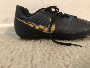 gold nike tiempo cleats