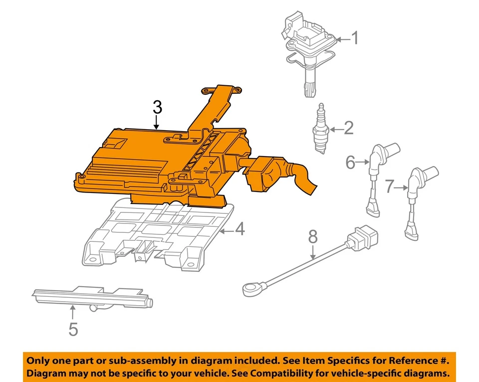 Used Engine Control Module (ECM) fits: 2013 Volkswagen Golf gti Electronic Contr - Image 2 of 4
