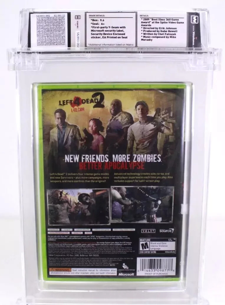 Left 4 Dead 2 (Microsoft Xbox 360, 2009) for sale online | eBay