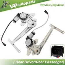 For 2000-06 Nissan For Sentra Power Window Regulator Rear Left Right with Motor