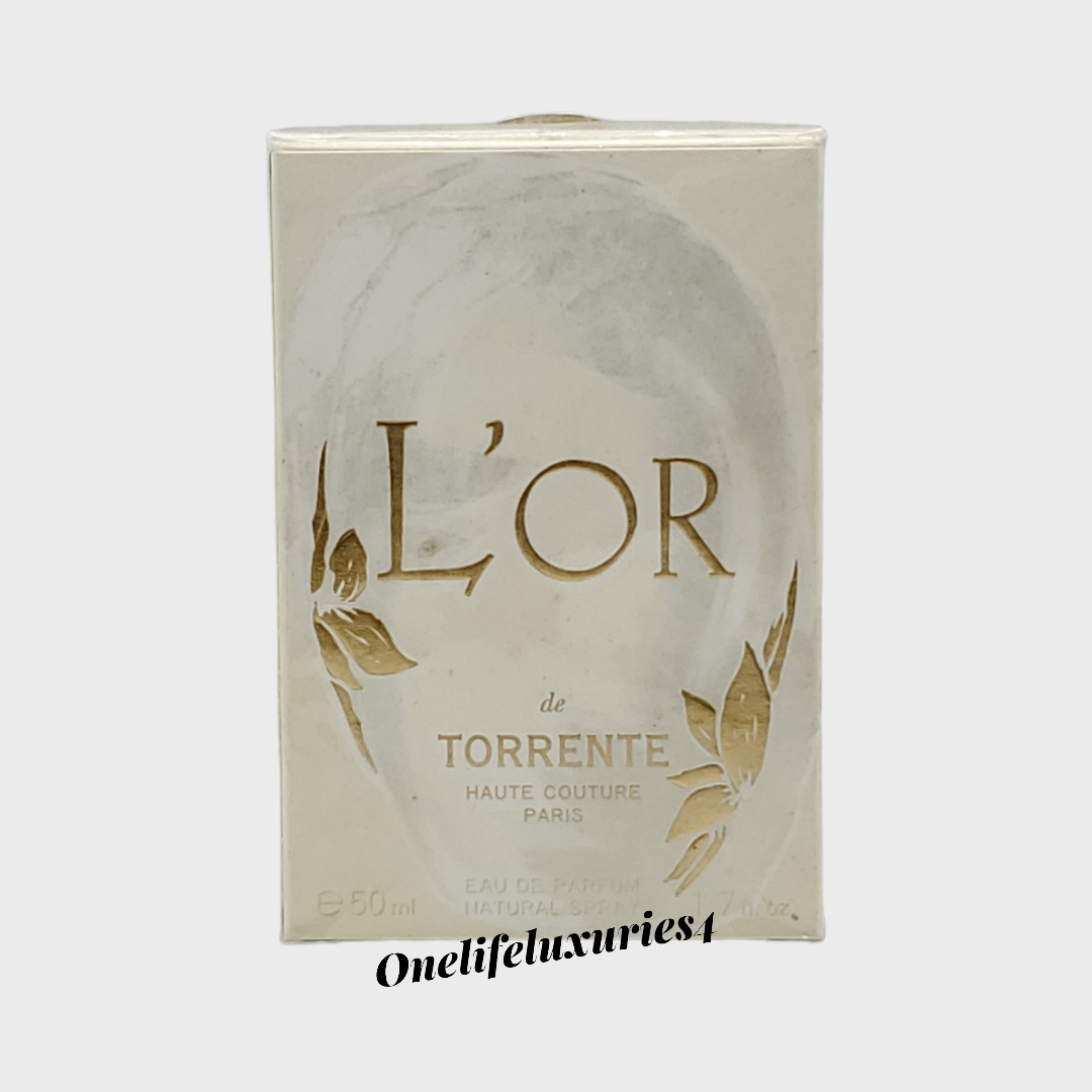 L'OR De Torrente Haute Couture Paris Eau De Parfum Spray EDP 1.7 Oz 50ml NEW-image