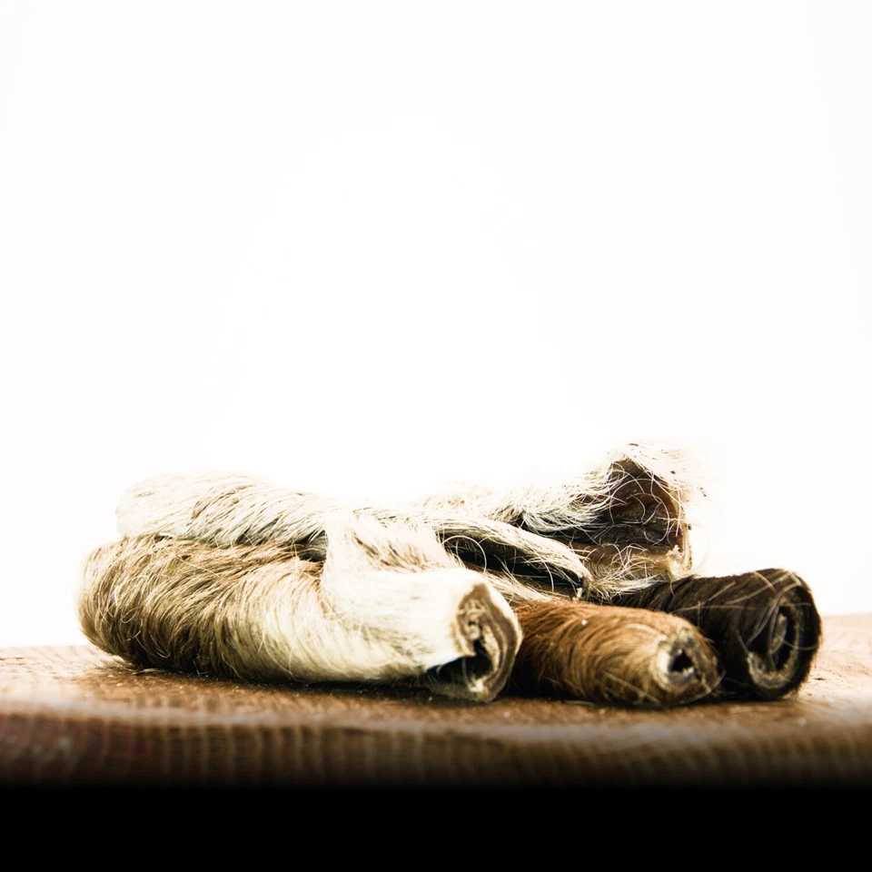 GEORGE & BOBS Rinderkopfhaut mit Fell - 2000g | 2x1000g