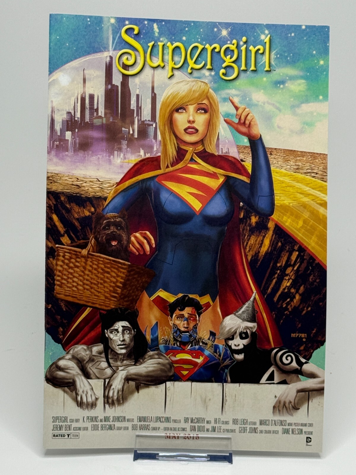 Supergirl #36 Variant Cover 2015 DC Comics Wizard of Oz Homage Key Issue 🔥