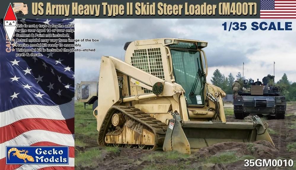 GECKO 1/35 US ARMY LIGHT TYPE II SKID STEER LOADER (M400T)