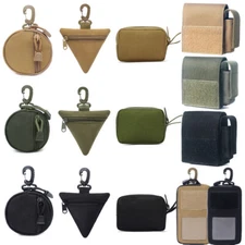 Tactical Molle Pouch EDC Multi Purse Utility Belt Bag Waist Pack Small Pouch Bag