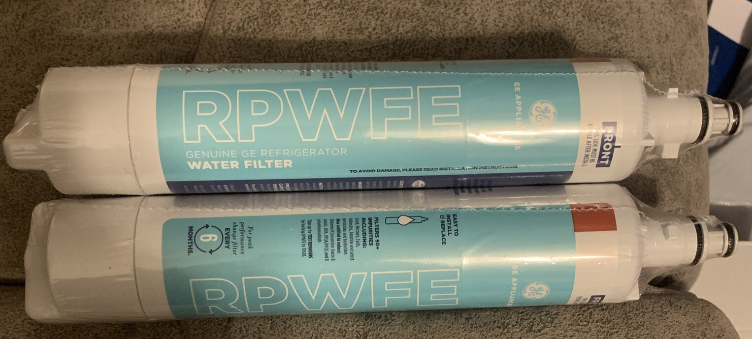 GE RPWFE Water Filters for Appliance Refrigeration Water Filter (2 Pack