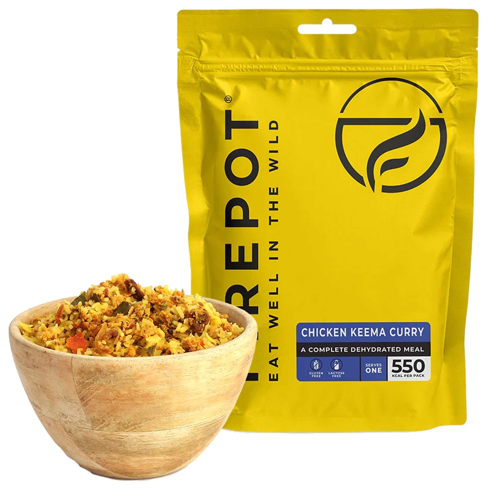 Firepot Chicken Keema Curry 125g 550kcal Dehydrated Meal