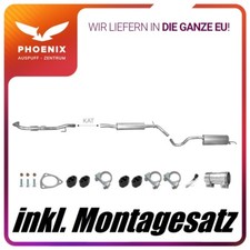 Skoda Roomster 1.4 63kW (2006-2010) Auspuffanlage Auspuff Mit E-Prüfzeichen