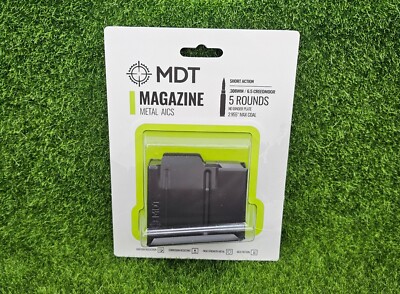 MDT 308 Win Magazine 5 Rounds Fit Short Action AICS w/o Binder Plate #102918-BLK