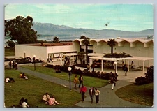 Postcard California Santa Barbara City College Campus Center Students 6x4 J703