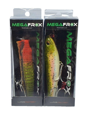 2 Lures Spinning LURES FACTORY Caiman Popper Sushi - 21g - 10cm - No. 2 - R335