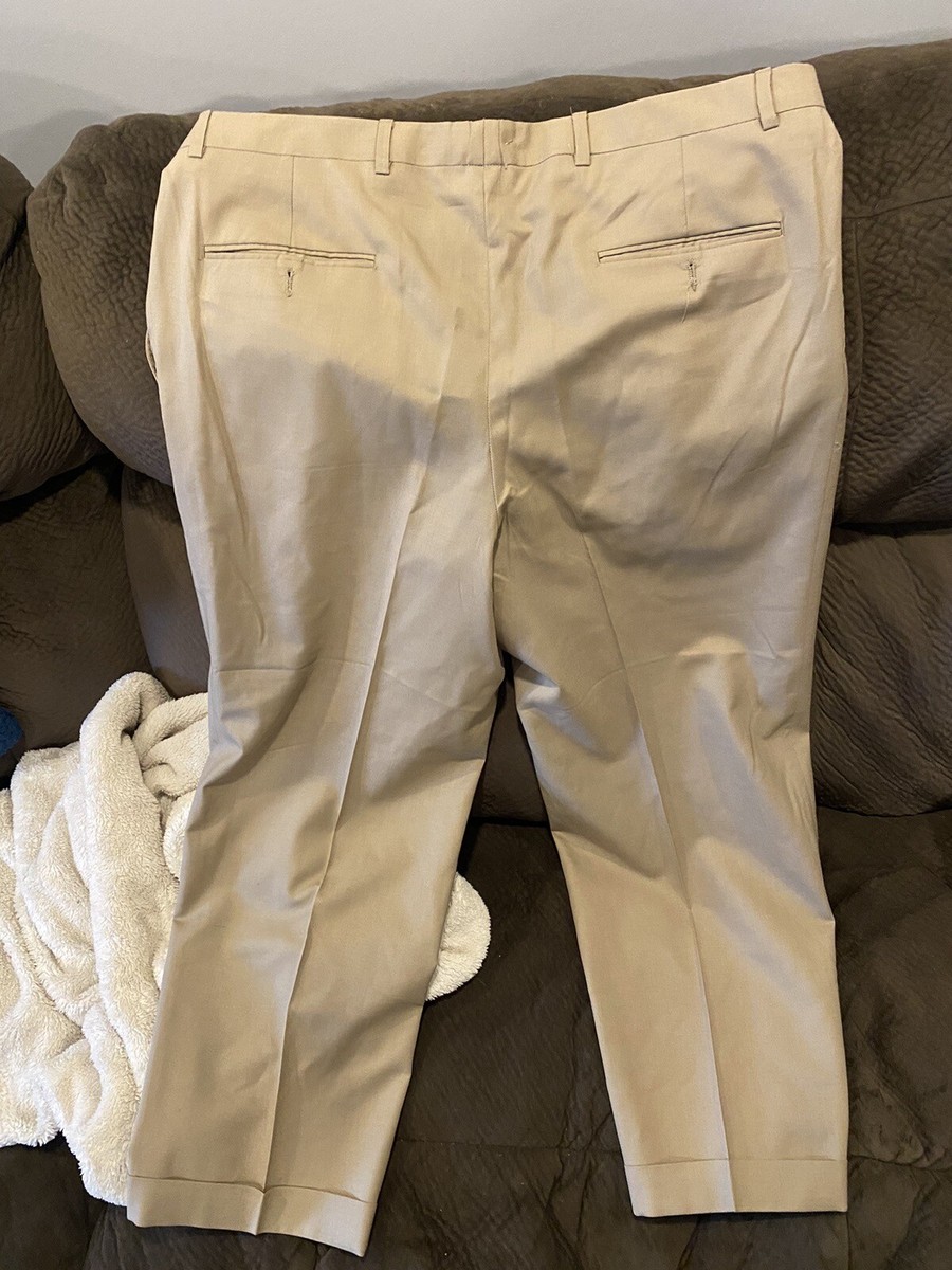 Burberry Dress Chino pants men Size 36 Waist Beige MDL NBT5