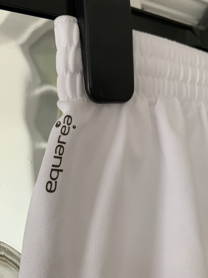 Unisex Football White Children’s Short Used but In Excellent Condition