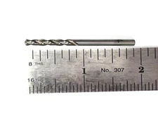 #34 (.1110) DRILLS HSS SCREW MACHINE BRIGHT 118° NACHI L561 6 PIECES