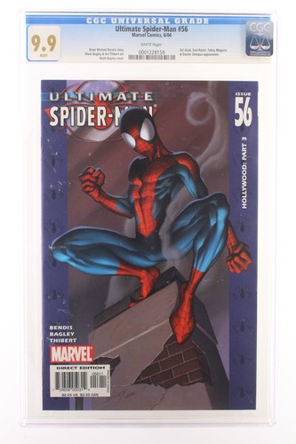 Ultimate Spider-Man #56 - Marvel Comics 2004 CGC 9.9 Avi Arad, Sam Raimi, Tobey
