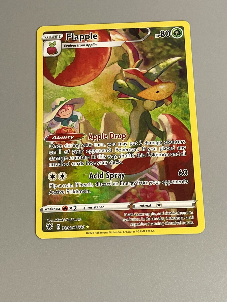 pokemon tcg Astral Radiance 33枚 Flapple Pokemon TCG Astral Radiance TG02/TG30 Ultra Rare