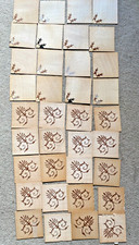 Inlay Marquetry antique restoration/cabinet wood veneer flowers scrolls
