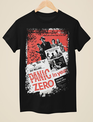 Panic in Year Zero (1962) - Movie Poster inspired Unisex Black T-Shirt