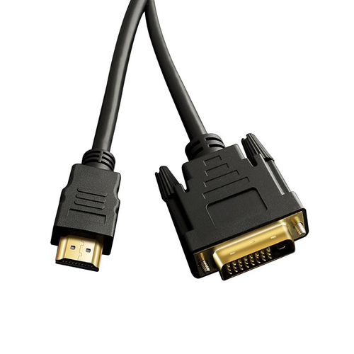 HDMI zu DVI-D Kabel Adapter HDMI A auf DVI Stecker HDMI Monitor Adapter - Bild 2 von 7