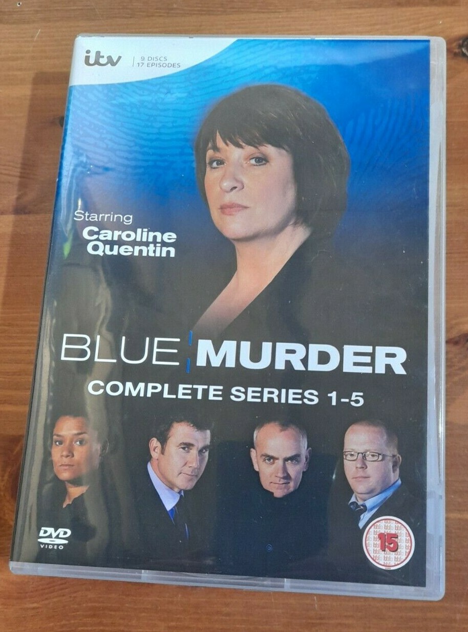 Blue Murder - Series 1-5 - Complete (DVD, 2010, 9-Disc Set, Box Set)