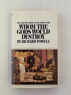 Whom The Gods Would Destroy Richard Powell Bantham Paperback 1971 Very Scarce 