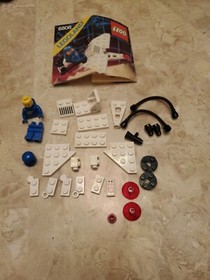 Vtg 1987 Lego 6808 GALAXY TREKKOR Complete Manual Swing-Wing Sky Bike