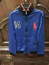 BOYS RALPH LAUREN POLO TRACK JACKET SZ L