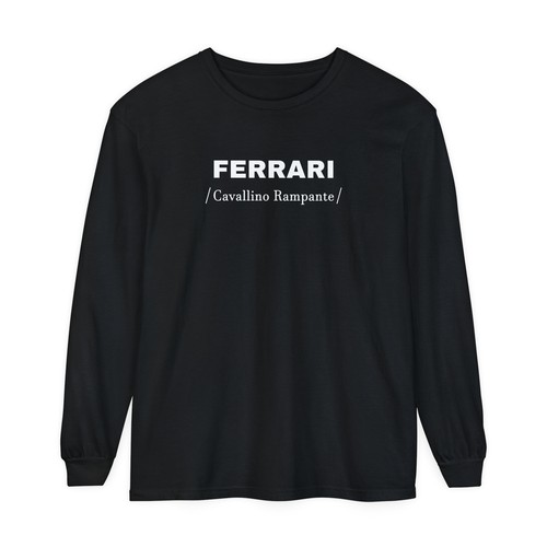 Ferrari 599 GTB Fiorano (06-12') Long Sleeve T-Shirt - Picture 3 of 5
