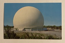 Vintage Postcard c1960s ~ Bell Telephone System’s Earth Station ~ Andover, Maine