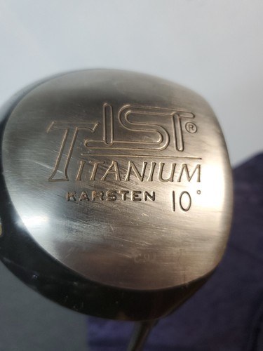 Ping ISI Titanium Karsten 10° Driver RH Stiff Graphite 350 Series Aldila 45"