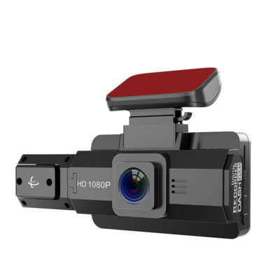 1080P Dual Lens Car DVR Driving Video Recorder Front And Inside Camera Dash Cam