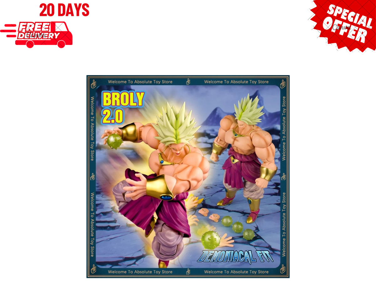 Demoniacal Fit DBZ Broly Vol. 2.0 Action Figure GK Statue