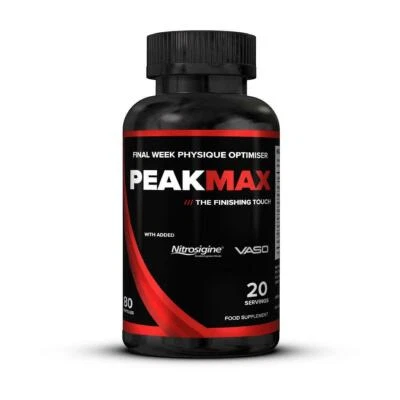 Strom PeakMax - 80 Capsules - Food Supplement - Final Week Optimiser