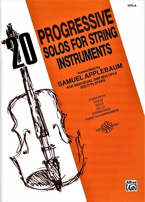 20 Progessive solos for string instruments
