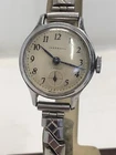 Ingersoll Ladies Vintage Mechanical Watch With Seconds Subdial & Stretch Strap