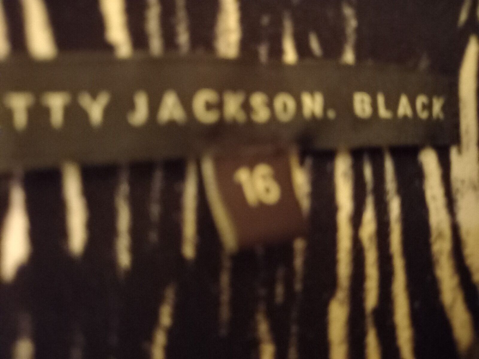 BETTY JACKSON BLACK patterned Jersy Dress, 16, Vgc - image 8